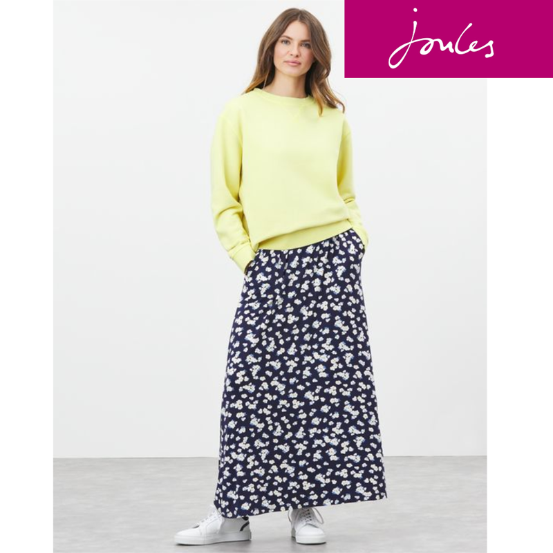 Joules Monique Crew Neck Sweatshirt - Lemon Sherbert-3